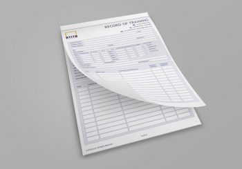 Record of Workplace Training Pads -0