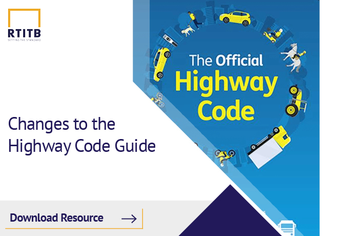 Changes to the highway code guide