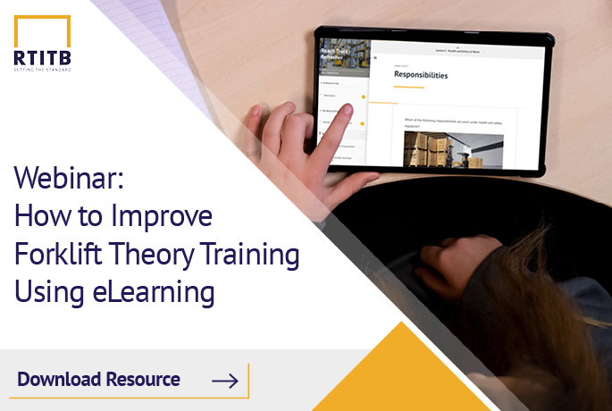 Webinar: How to improve forklift theory training using elearning