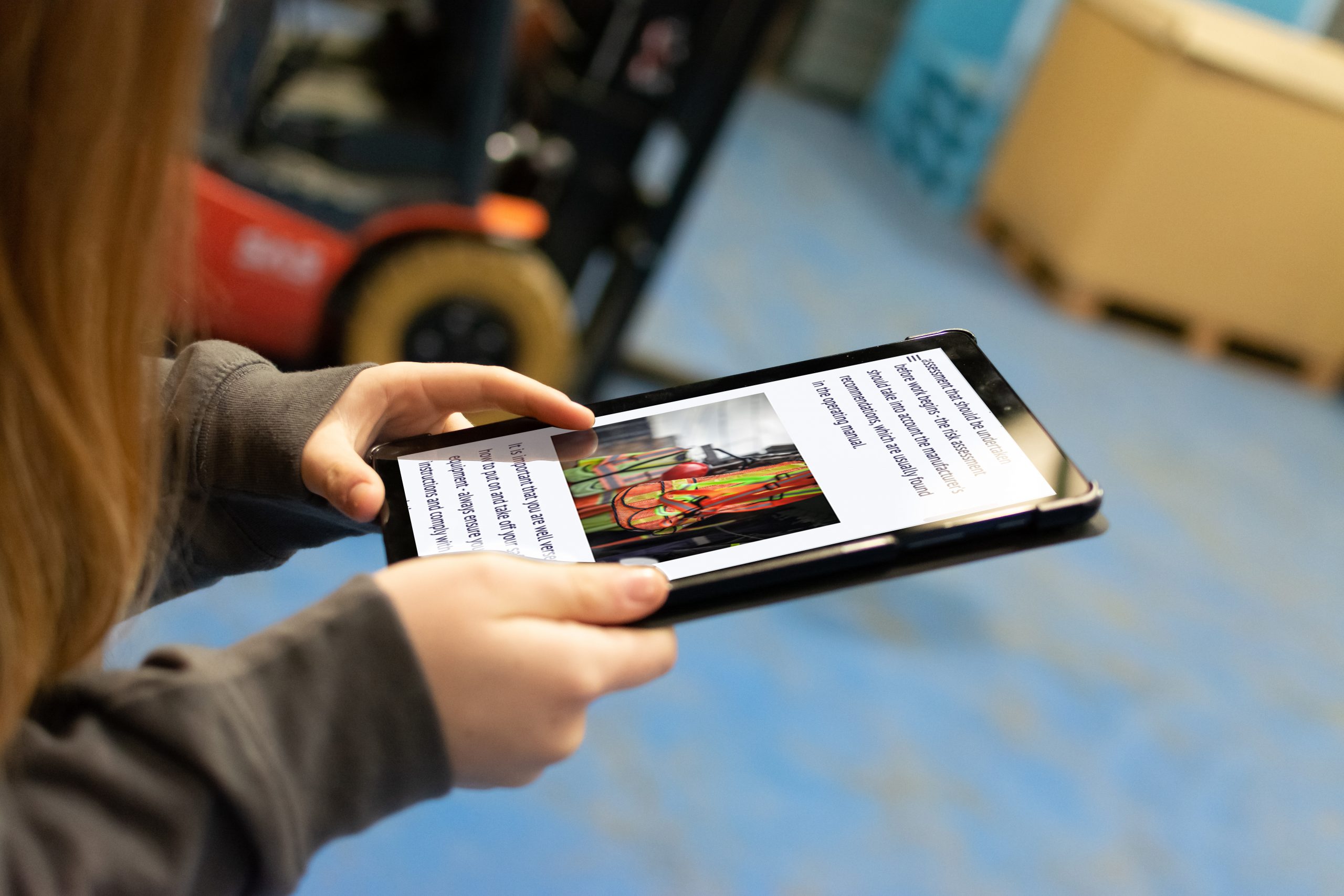 ORDER PICKER Remote online training for MHE and LGV - e-LEarning