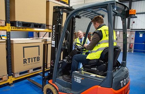 In-house lift truck instructors