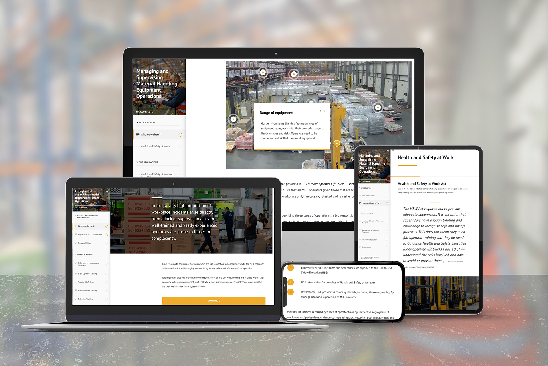 New RTITB eLearning for Managers and Supervisors offers advice on how to manage lift truck operations effectively