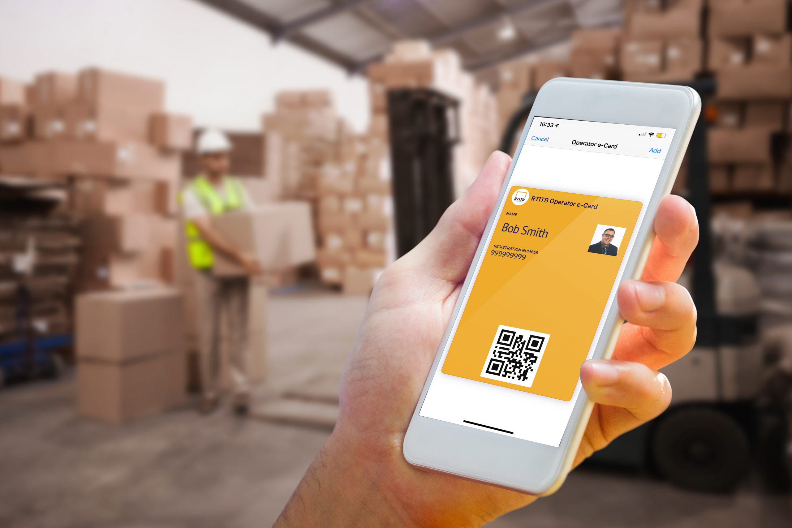 RTITB to Launch New Forklift Operator ID eCards