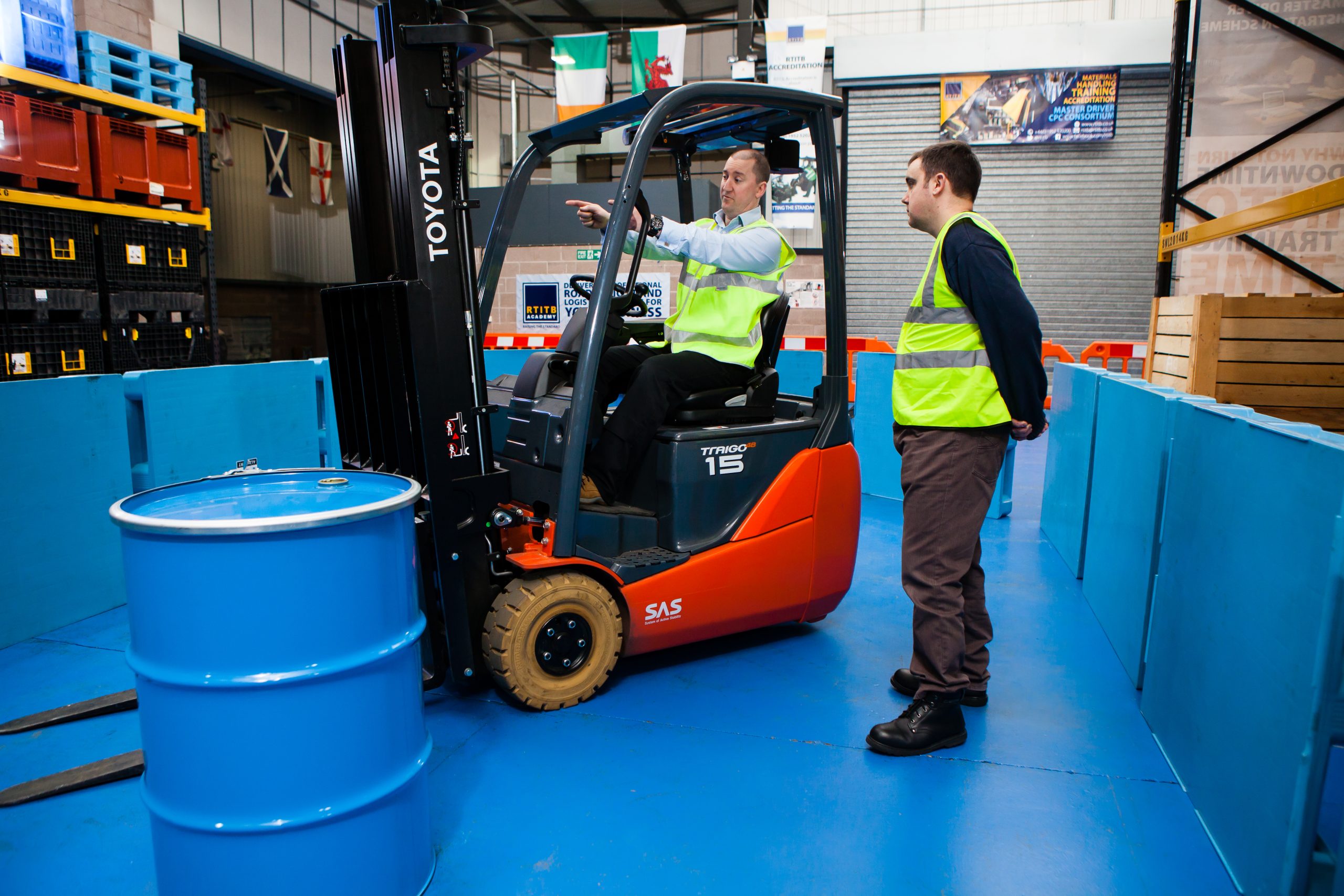 Uphold training and safety standards more easily as an RTITB Registered Forklift Instructor