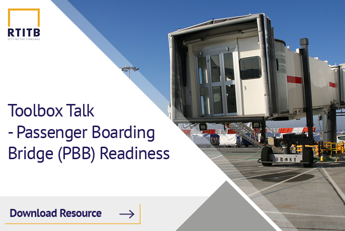 Toolbox talk - Passenger boarding bridge (PBB) readiness