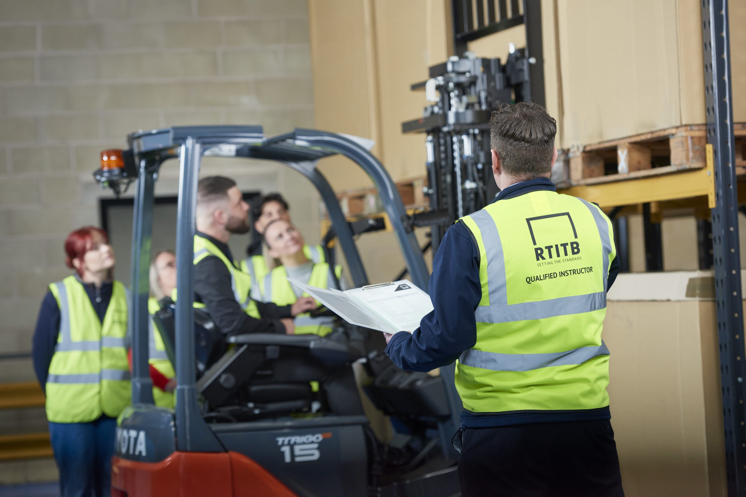 forklift truck demo